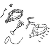 Bagerste håndtag Assy 322Hd60 Bagerste håndtag Assy 322Hd60