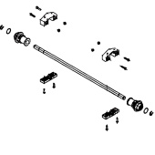 Aksel Bagaksel Sæt 5985133-01 Aksel Bagaksel Sæt 5985133-01