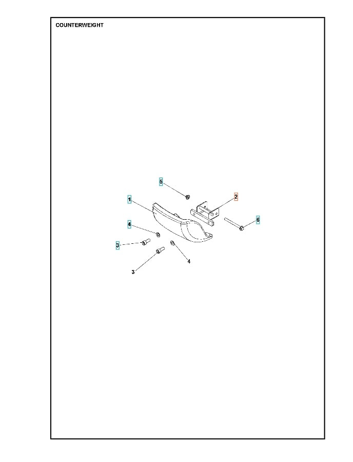 Modvægt Modvægt Su 5986765-01