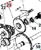 Gear 1544 5986775-01 Gear 1544 5986775-01