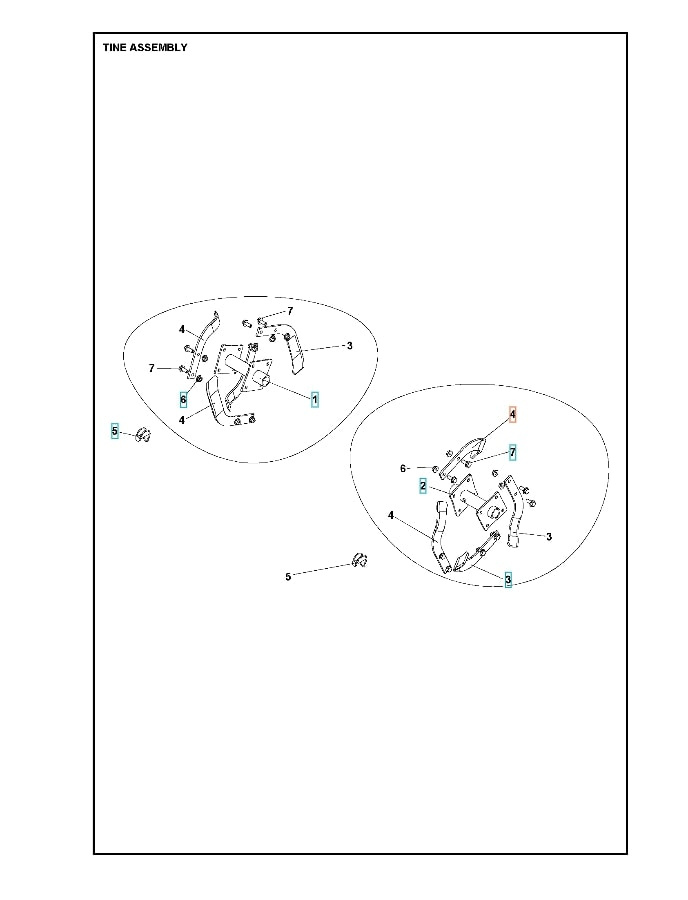 Højre Kling Roto400 5986784-01