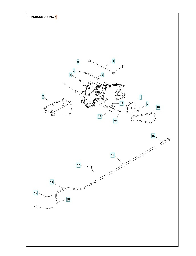 Transmission Roto400 5986792-01