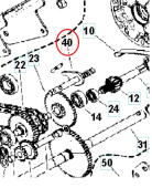 Akselskift 5986800-01 Akselskift 5986800-01