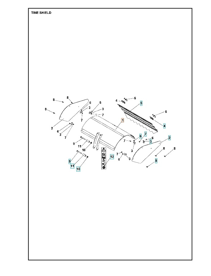 Dækningstænder Dæksel Roto400 Oran 5986808-01