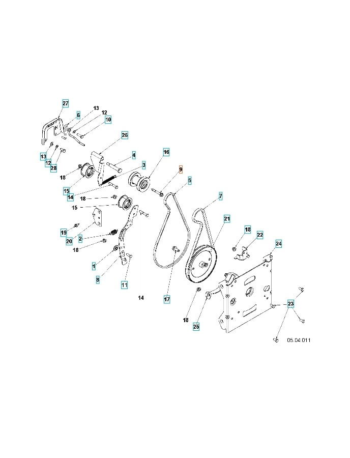 Bolt med sekskanthoved 5/16-24 X 2