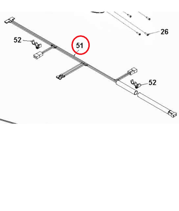 Ledningsføring Husqvarna Wire, Greb,