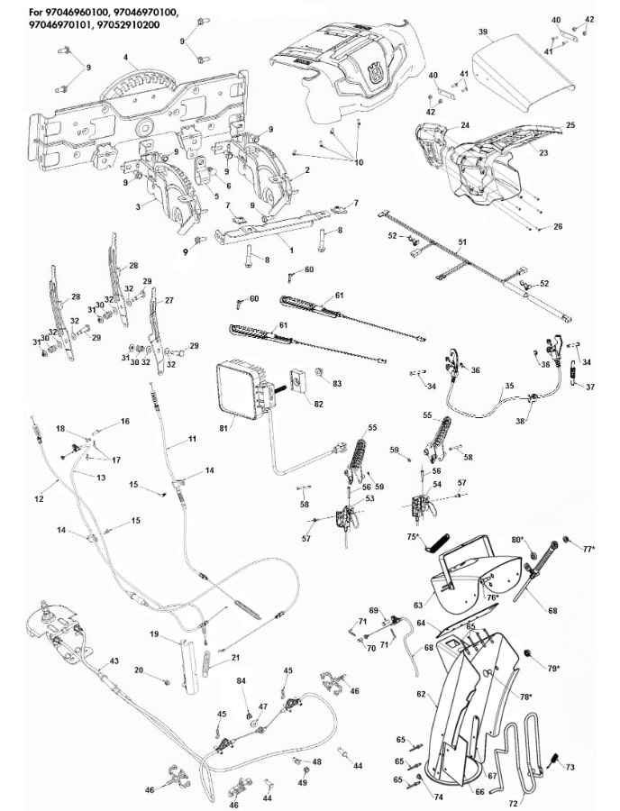 Konsol Husqvarna Applique One