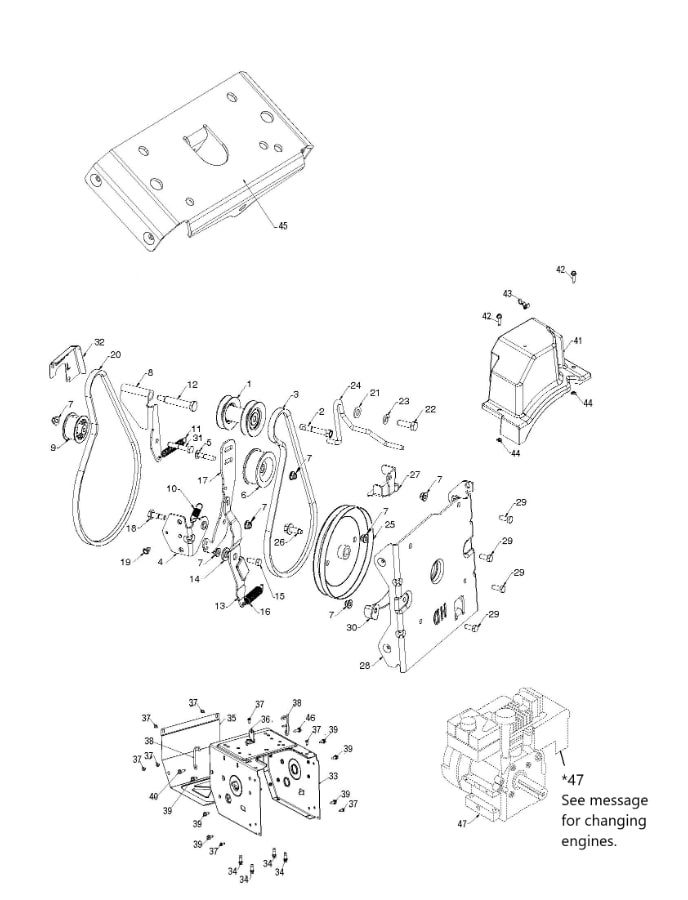 Remskive svejset Lc - Rato 3L F