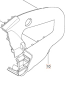 Håndtag halvdelen til venstre Håndtag halvdelen til venstre