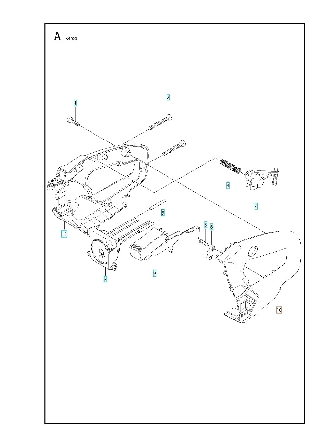 Håndtag halvdelen til venstre