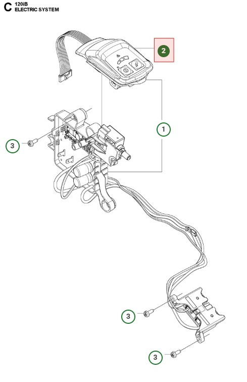 Tastatur med ledningssæt
