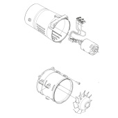 Motorsæt Motor, Rotor, Stator Motorsæt Motor, Rotor, Stator