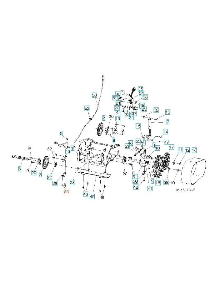 Bolt 5/16-18 Sekskantbolt, Sort