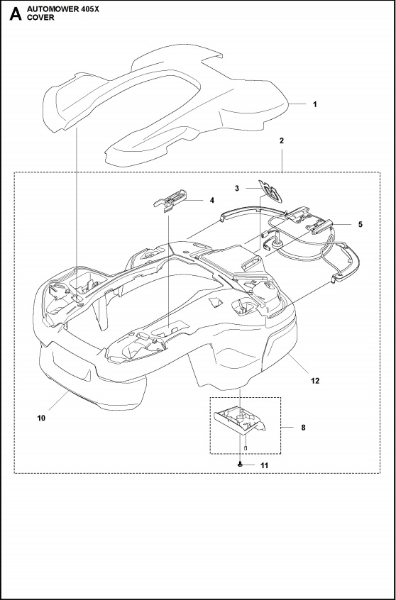 Ledning Led / Opladning 405X/415X 5994904-01