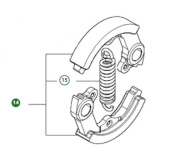Kobling Husqvarna 143R II, 541RS, 541RST Kobling Husqvarna 143R II, 541RS, 541RST
