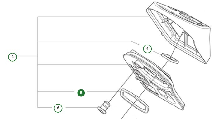 Forsegling af luftfilter