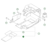 Varmeafvisercylinderdæksel Varmeafvisercylinderdæksel