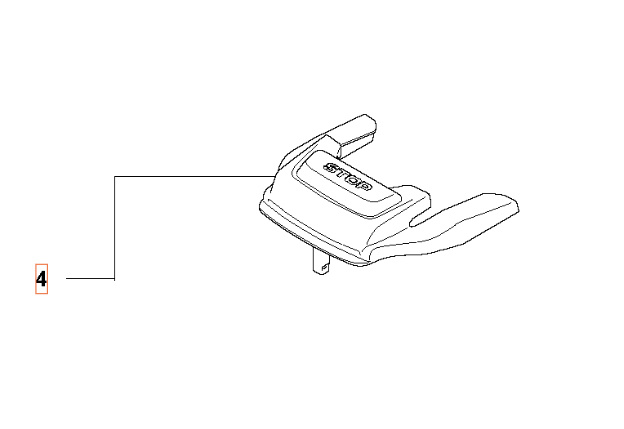 Stopknap 405X/415X 5999911-01