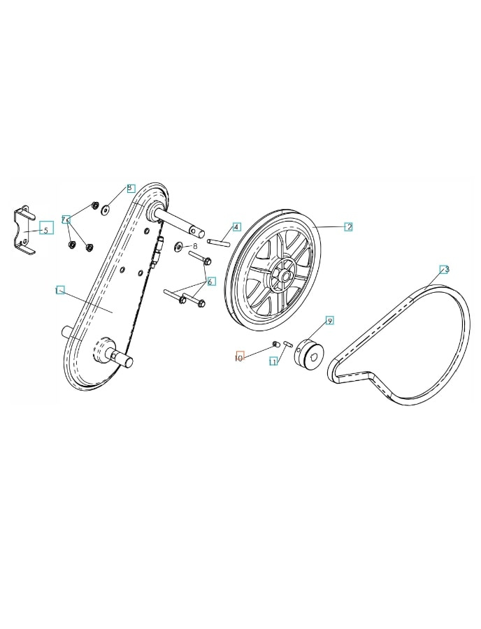 Skruelås M4 7286923-00
