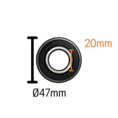 Kugleleje 6204-2 Rs Kugleleje 6204-2 Rs