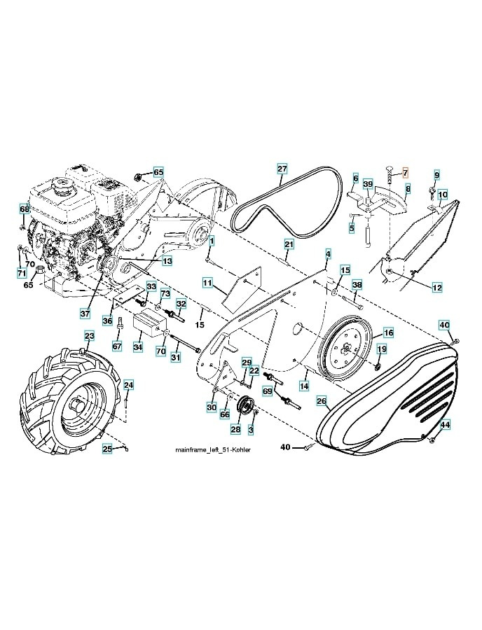 Bærebolt1/420X1/2 8721104-04
