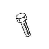 Bolt, 5/16-18X4,5 Gr5 Bolt, 5/16-18X4,5 Gr5