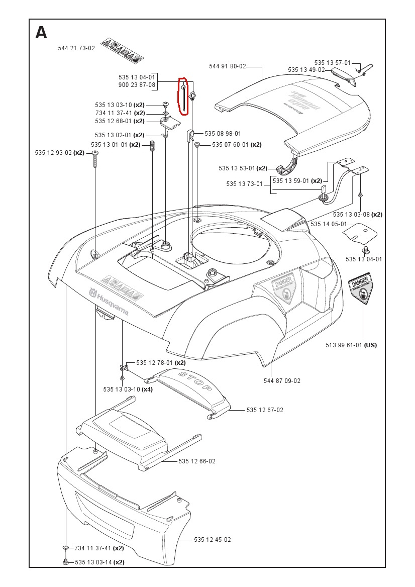Bånd L=100 B=2,5, Sort