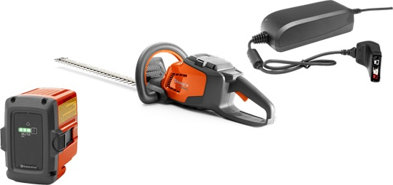 Husqvarna 115iHD45 + BLi10 & QC80 Batteridrevet Hækkeklipper