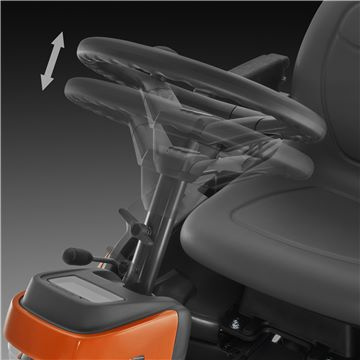 Husqvarna Rider 214C + Dozerblad