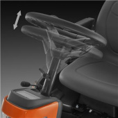 Husqvarna Rider 214C + Dozerblad Husqvarna Rider 214C + Dozerblad