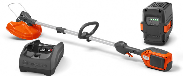 Husqvarna 215iL Batteritrimmer + B70 & C80